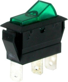 ASW-09-102 (зеленый), Переключатель ON-ON 12B/20A ASW-09-102 (зеленый), Переключатель ON-ON 12B/20A