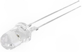 OSB5SA5201E, LED; 5mm; blue; 1400?16500mcd; 8°; Front: convex; 2.9?3.6V; Bullet