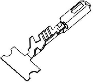 5-968221-1, Automotive Connectors MQS0,63 Sn rec CB unseal. 0,5-0,75 5-968221-1, Automotive Connectors MQS0,63 Sn rec CB unseal. 0,5-0,75