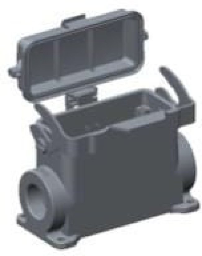 T1660163129-000, Heavy Duty Power Connectors Hood High Body PG29 Steel Lock SideEntry T1660163129-000, Heavy Duty Power Connectors Hood High Body PG29 Steel Lock SideEntry
