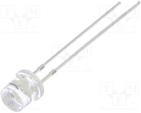 OSG5DA57E1A-CRLED14, CRLED; 5mm; green; 2500mcd; 140°; Front: flat; 12V; Pitch: 2.54mm OSG5DA57E1A-CRLED14, CRLED; 5mm; green; 2500mcd; 140°; Front: flat; 12V; Pitch: 2.54mm