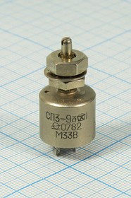 Резистор подстроечный 330к\\3C/пан\ВС- 2d6x16\СП3-9б; №7244 РПодстр 330к\\3C/пан\ВС- 2d6x16\СП3-9б\