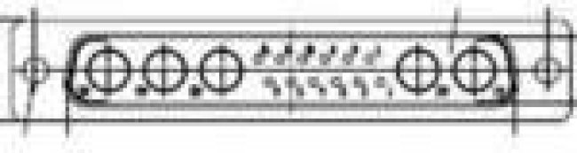172704-0018, Conn D-Sub F 2Power/15Signal POS 2.84mm Solder Cup ST Panel Mount 17 Terminal 1 Port T/R 172704-0018, Conn D-Sub F 2Power/15Signal POS 2.84mm Solder Cup ST Panel Mount 17 Terminal 1 Port T/R