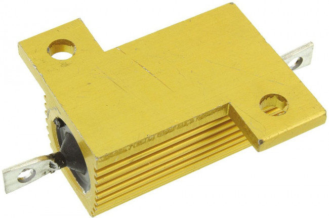 HS25 2R2 J, 2.2 25W Wire Wound Chassis Mount Resistor HS25 2R2 J ±5%