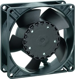 3318NN, 3300 N - S-Panther Series Axial Fan, 48 V dc, DC Operation, 80m³/h, 1.8W, 92 x 92 x 32mm 3318NN, 3300 N - S-Panther Series Axial Fan, 48 V dc, DC Operation, 80m³/h, 1.8W, 92 x 92 x 32mm