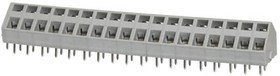 TBL007A-500-18GY, Fixed Terminal Blocks Terminal block, screwless, 5.00, 45, 18, Gray