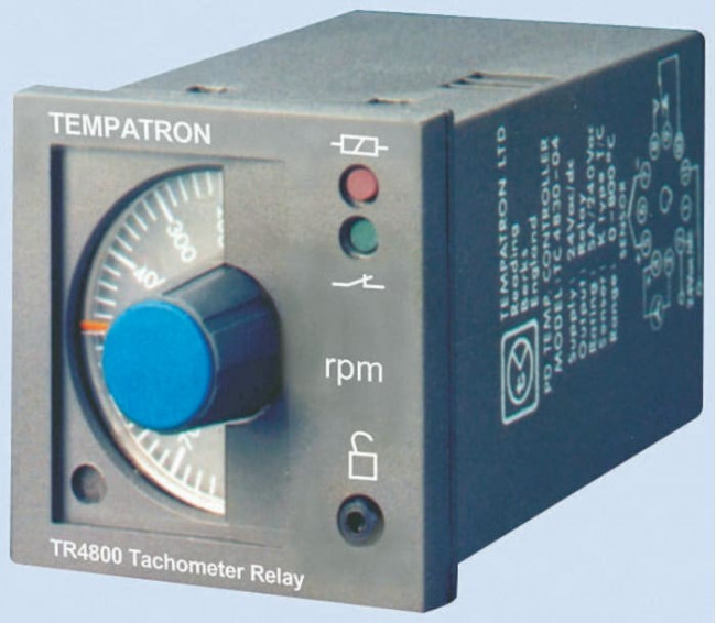 TR4801-02-24VAC/DC, Speed Monitoring Relay, SPDT, DIN Rail