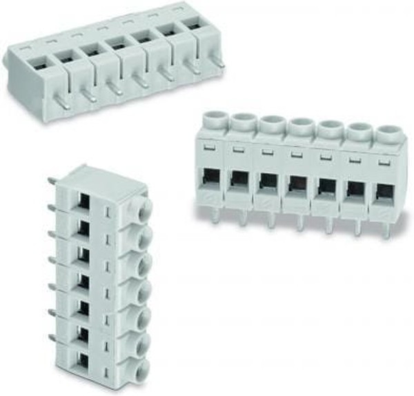 691131710006, 1317 Series PCB Terminal Block, 6-Contact, 5mm Pitch, Through Hole Mount, 1-Row, Solder Termination
