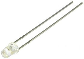 LL-304UYC4B-Y2-2BD, LED; 3mm; yellow; 600?1200mcd; 24°; Front: convex; 1.6?2.6V