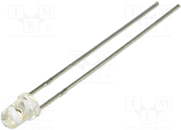 LL-304UYC4B-Y2-2BD, LED; 3mm; yellow; 600?1200mcd; 24°; Front: convex; 1.6?2.6V LL-304UYC4B-Y2-2BD, LED; 3mm; yellow; 600?1200mcd; 24°; Front: convex; 1.6?2.6V