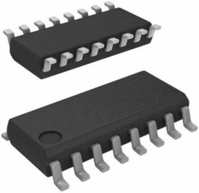 CD4502BM96, (ЛН1), Логический элемент КМОП НЕ (инвертор), SO16