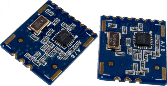 VW1101M-4, Компоненты ISM-диапазонов