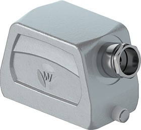 70.350.0635.0, Hood BAS GOT GG Heavy Duty Power Connector Housing, 6 Contacts, M20 Thread