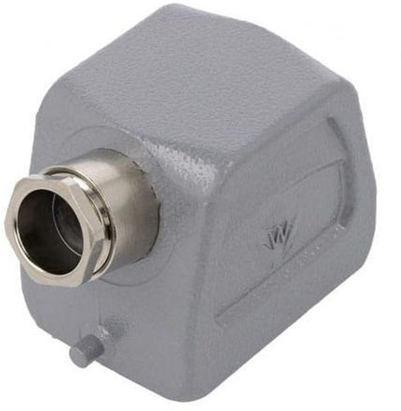 70.350.0635.0, Hood BAS GOT GG Heavy Duty Power Connector Housing, 6 Contacts, M20 Thread