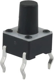 TL1105PF160Q, Микропереключатель TACT; SPST-NO; Пол: 2; 0,05A/12ВDC; THT; 1,57Н