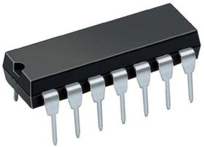 CD74HC132E, IC: digital; NAND; Ch: 4; IN: 2; THT; DIP14; 2?6VDC; HC CD74HC132E, IC: digital; NAND; Ch: 4; IN: 2; THT; DIP14; 2?6VDC; HC