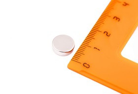 Неодимовый магнит диск 10х3 мм