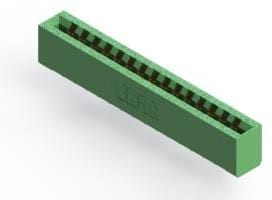 306-015-521-101, CARD EDGE CONN, SINGLE SIDE, 15POS, TH