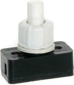 PBS17A-2, Кнопка белая ON-OFF (1A 250VAC)