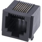 TJ2-8P8C (L-KLS12-145- 8P8C-W-1-01), Розетка RJ45 телефонная на плату тип 2