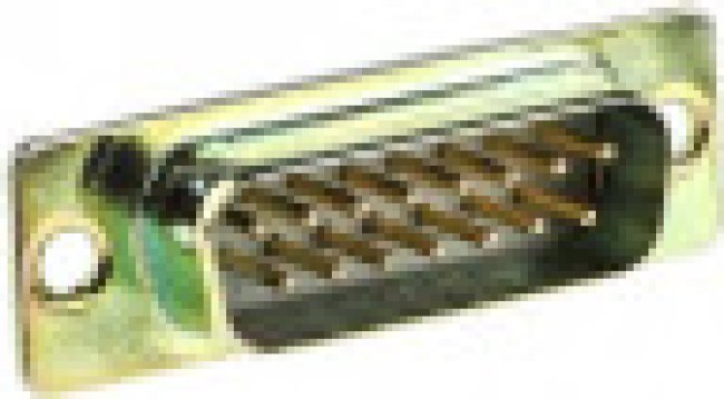 15 Way Panel Mount D-sub Connector Plug, 2.77mm Pitch 15 Way Panel Mount D-sub Connector Plug, 2.77mm Pitch