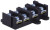E.4002BL, Клеммник, зажим под винт, 1,5-4мм2, 380В, Кол-во полюс: 4