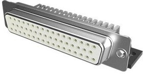 DB25P364TXLF, Разъем D-Sub; PIN: 25; гнездо; "папа"; на панель; прямой; пайка; 5А