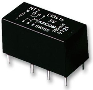 5-1462000-3, Сигнальное реле, 24 В DC, DPDT, 2 А, Серия MT2, Сквозное Отверстие, Без Защелки 5-1462000-3, Сигнальное реле, 24 В DC, DPDT, 2 А, Серия MT2, Сквозное Отверстие, Без Защелки