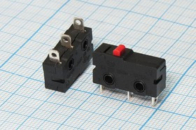 Переключатель концевой(путевой) 20x 6 x10мм, 220В, 3А, ON-(ON), H11, SM5-00N-115; №9001 Z ПКонц 20x 6 x10\220\ 3\ON-(ON)\\H11\ SM5-00N-115\