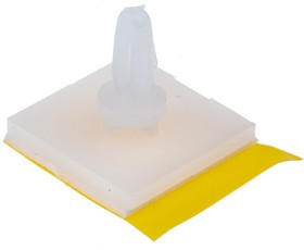 LCBSB-4-01A-RT, Standoffs &amp; Spacers CB Spt,Adh Mnt,Natural,1/4 in Spc, CB Spt,Adh Mount,Natural