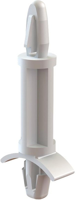 LCBSB-4-01A-RT, Standoffs &amp; Spacers CB Spt,Adh Mnt,Natural,1/4 in Spc, CB Spt,Adh Mount,Natural