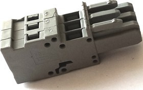 769-103 3-пол. штеккер-розетка, серая