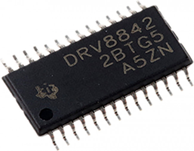 DRV8842PWP, Motor / Motion / Ignition Controllers &amp; Drivers 5A Brushed DC/Half Bipolar Stepper