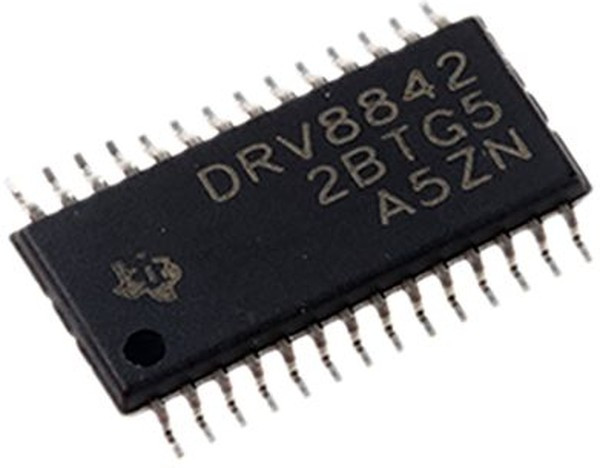 DRV8842PWP, Motor / Motion / Ignition Controllers &amp; Drivers 5A Brushed DC/Half Bipolar Stepper