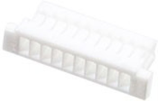 SHR-10V-S-B, Корпус разъема, SH Series, Гнездо, 10 вывод(-ов), 1 мм, Контактами SSH-003T-P0.2-H SHR-10V-S-B, Корпус разъема, SH Series, Гнездо, 10 вывод(-ов), 1 мм, Контактами SSH-003T-P0.2-H