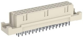 244810, DIN 41612 Connectors 48P 2.54MM VERT FML TYPE C/2 3.7MM THR