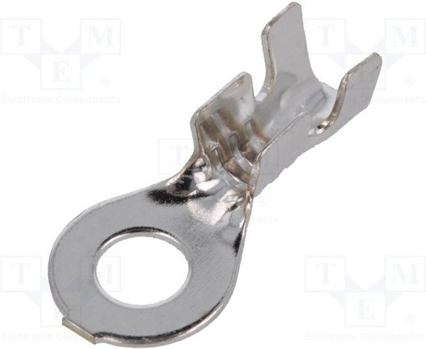 ST-089/254, Наконечник: кольцевой, M4, 1,5-2,5мм2, обжим, на провод, луженые