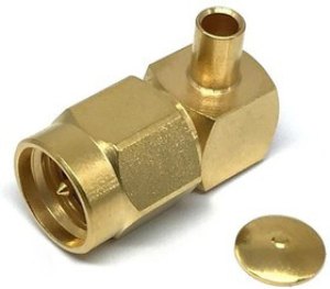 R125153000, Разъем РЧ / Коаксиальный, SMA Коаксиальный, Прямоугольный Штекер, Пайка, 50 Ом, RG405, Латунь