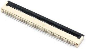 Разъем FPC Flip-Lock 1010-30RLGF 30 pin высота 1мм шаг 1мм