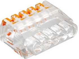 OBO Bettermann Клемма универсальная c зажимом 5x2,5 мм2, (222-415) OBO Bettermann Клемма универсальная c зажимом 5x2,5 мм2, (222-415)