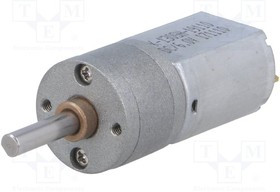 POLOLU-3712, Двигатель: DC, с редуктором, 6ВDC, 2,9А, Ось: D профиль, 25: 1