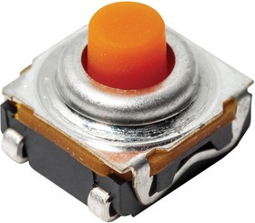 KSC442G70SHLFSPF, Tactile Switches Tact 6.2 x 6.2, 5.1 mm H, 4.0N, G leads, 1M cyles, Potting Friendly, IP67