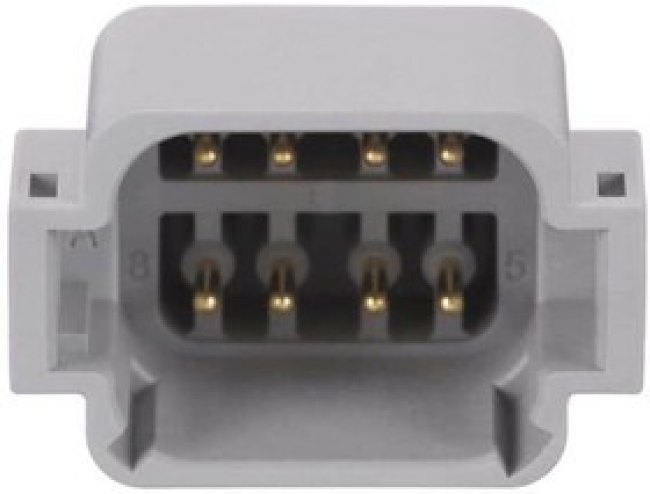 AT13-12PA-BM17, Automotive Connectors RA Flng Mnt PCB Rcpt 12POS Gry Tin Cont AT13-12PA-BM17, Automotive Connectors RA Flng Mnt PCB Rcpt 12POS Gry Tin Cont