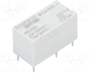 AKE109D00G, Relay: electromagnetic; SPDT; Ucoil: 9VDC; 5A; 5A/250VAC; 5A/30VDC