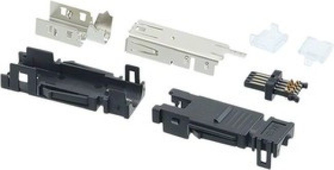 1-2201864-2, Type II Cable Mount Mini I/O Connector Female, 8 Way, Shielded 1-2201864-2, Type II Cable Mount Mini I/O Connector Female, 8 Way, Shielded