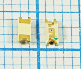 Светодиод SMD03216C2, красный, 100, 130, цвет линзы: прозрачный, S1206RSC