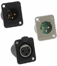 DE5FW, XLR Connectors DE 5 POS FEM PANEL DE5FW, XLR Connectors DE 5 POS FEM PANEL