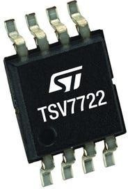TSV7722IST, Operational Amplifiers - Op Amps High bandwidth (22MHz) Low offset (200uV) 5V Op amp