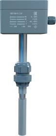 ПВТ100-К1.2.И, Датчик влажности и температуры (промышленный), канальный со встроенным зондом