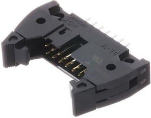 XG4A-1432, Rectangular MIL Spec Connectors Plug ShortLock 14P Straight 1Polarize
